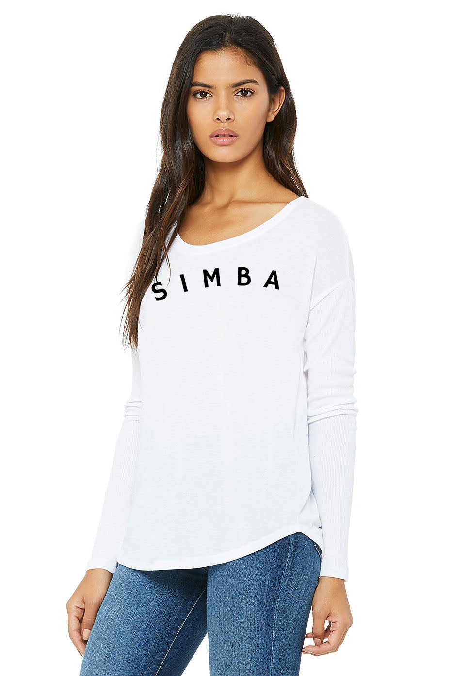 SIMBA Ladies' Flowy Long Sleeve Tee