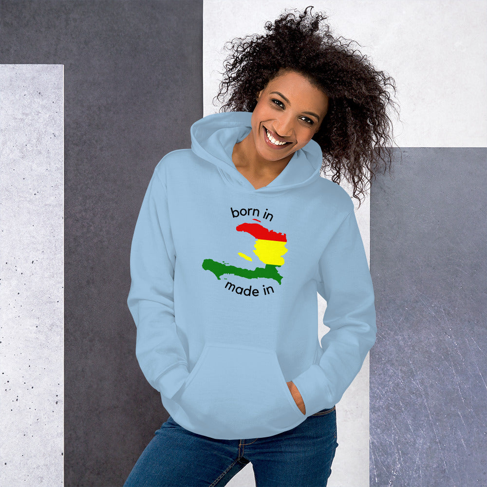 Haitians Are From Africa United Colours of Africa Unisex Hoodie