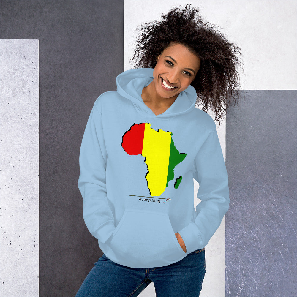 Africa Over Everything United Colours Unisex Hoodie