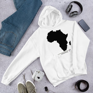 Africa Over Everything Black Continent Unisex Hoodie