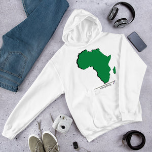 Africa Over Everything Green Continent Unisex Hoodie