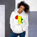 Load image into Gallery viewer, Africa Over Everything United Colours Unisex Hoodie
