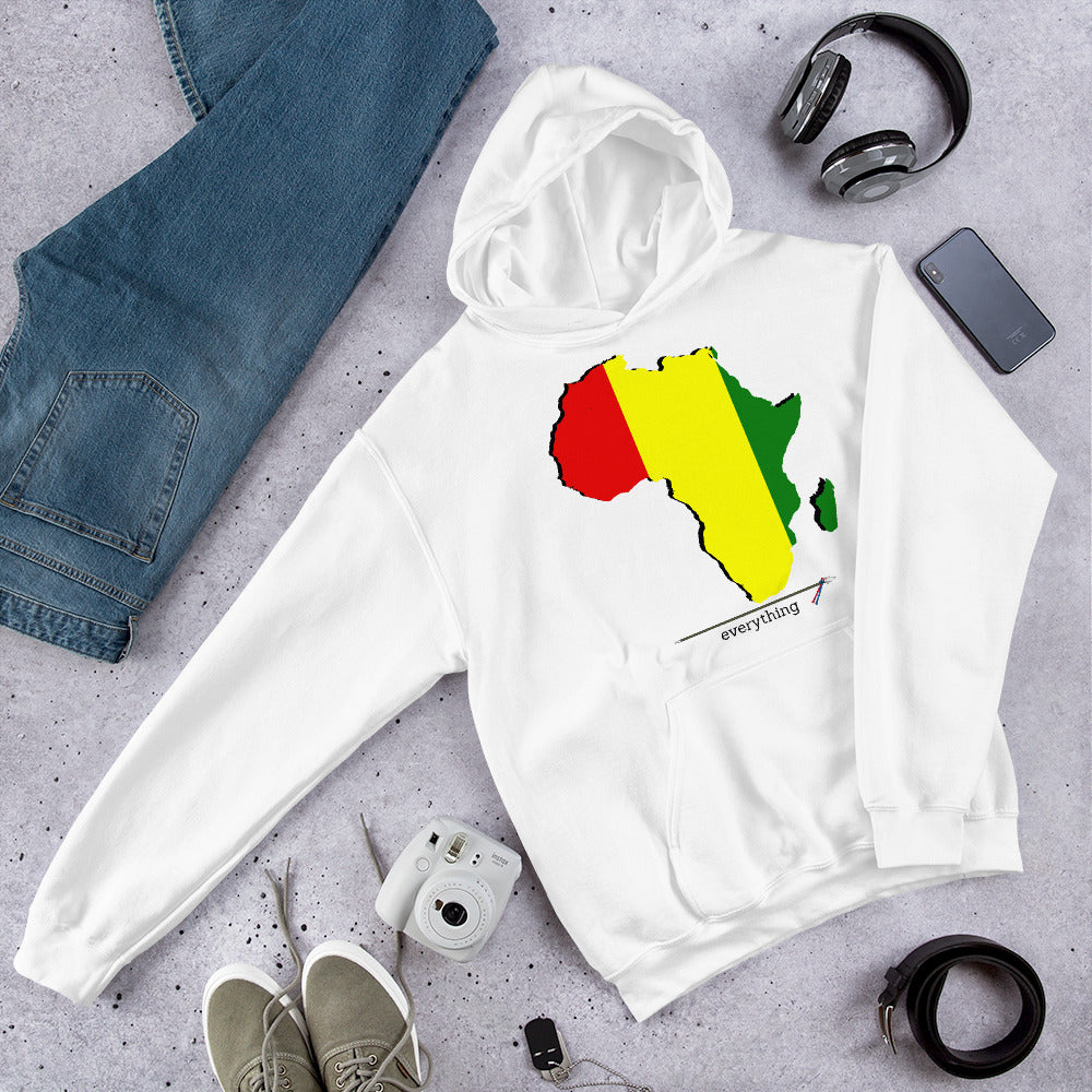 Africa Over Everything United Colours Unisex Hoodie